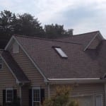 newly installed roof