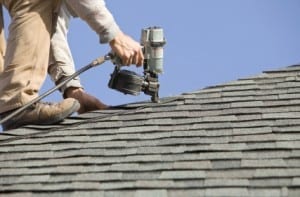 Roofing contractor Fixing the Roof