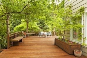 Waterproofing decks is universally recommended