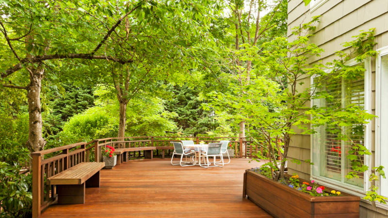 Waterproofing decks is universally recommended
