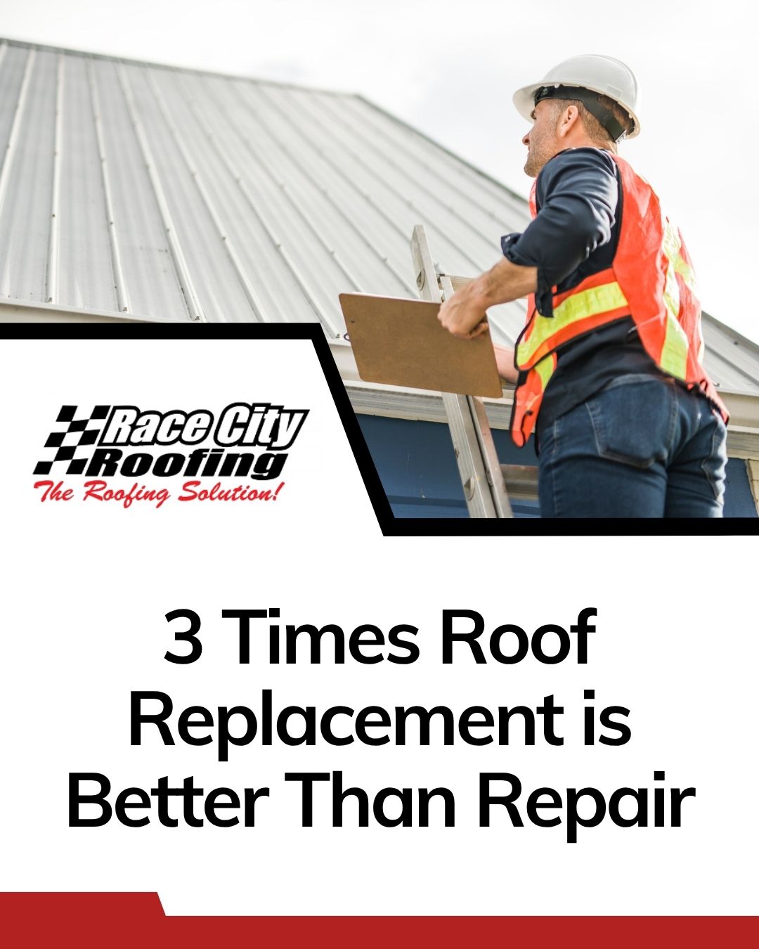 3 Times Roof Replacement is Better Than Repair