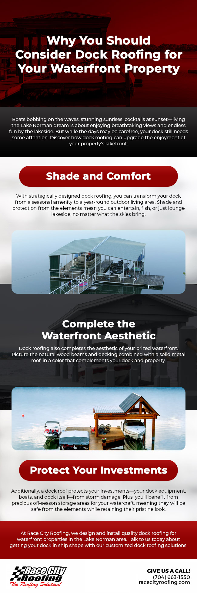 Why You Should Consider Dock Roofing for Your Waterfront Property 